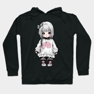 Sad Kawaii Girl Hoodie